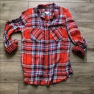 Target Plaid Button-up Shirt